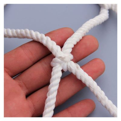LXLIGHTS Anti-Fall Net, 10mmx15cm Nylon Bridge Protection Net, Safety Net for Car Trailer, Indoor Balcony and Stairway Climbing Net for Kids/pet/Toy (Color : White, Size : 2x8m(6.56'x26.25'))