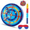 Lewtemi 13.3 Inch Shooting Targets Piata Dart Theme Battle Piata Set with Blindfold, Stick and Confetti Birthday Boy Decorations for Gun Birthday Parties, Kids Carnival, Holiday view 1