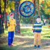 Lewtemi 13.3 Inch Shooting Targets Piata Dart Theme Battle Piata Set with Blindfold, Stick and Confetti Birthday Boy Decorations for Gun Birthday Parties, Kids Carnival, Holiday view 2
