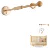 Baby Crib Mobile Arm,HBM Wooden Mobile Arm for Crib Mobile Hanger for Crib Baby Girl Nursery Decor view 1