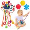 Baby Sensory Montessori Toys for 6-12-18 Months Sensory Balls Pull String Toys for Babies 0-6 Months Teething Developmental Toy for 1 Year Old Boys Girls Valentine Birthday Gifts 9-12 Month Old Infant view 1