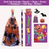 200PCS Halloween Party Favors for Kids Stationery Set, 30 PACK Assorted Halloween Goodie Bag Stuffers, Bulk Halloween Treats Bags for Trick or Treat Pencils Erasers Rulers view 3