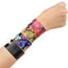 120 Pcs Friendship Bracelets Halloween Slap Bracelets Party Favors for Kids - 60 Different Design Bracelets Halloween Party Supplies and Decorations Snap Bracelets with Halloween Classies Pattern view 4