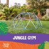 Jack and June Free-Standing Powder-Coated, UV Resistant Steel Jungle Gym Climber, Blue view 2