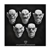Green Stuff World for Models and Miniatures Frenzy Vampire Heads S140 view 2