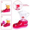 Kitchen Appliances Toy,Kids Kitchen Pretend Accessories Play Set,Coffee Maker Machine,Blender,Mixer and Kettle with Realistic Light and Sounds,Play Kitchen Set for Kids Boys Girls view 2