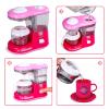 Kitchen Appliances Toy,Kids Kitchen Pretend Accessories Play Set,Coffee Maker Machine,Blender,Mixer and Kettle with Realistic Light and Sounds,Play Kitchen Set for Kids Boys Girls view 3
