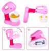 Kitchen Appliances Toy,Kids Kitchen Pretend Accessories Play Set,Coffee Maker Machine,Blender,Mixer and Kettle with Realistic Light and Sounds,Play Kitchen Set for Kids Boys Girls view 4