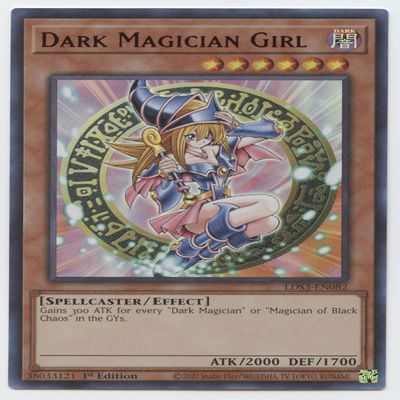 YU-GI-OH! Dark Magician Girl (Red) - LDS3-EN082 - Ultra Rare - 1st Edition