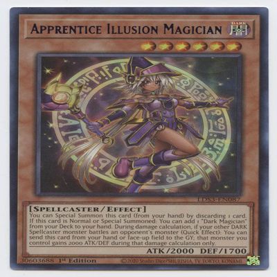 Apprentice Illusion Magician (Blue) - LDS3-EN087 - Ultra Rare - 1st Edition