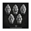 Green Stuff World for Models and Miniatures Mohawk Heads S112 view 2