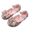 Childrens Shoes Pearl Rhinestones Shining Kids Princess Shoes Baby Girls Shoes for Party and Infant Girl (Pink, 34) view 3