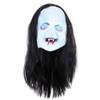 haozaikeji Halloween Scary Head Mask, Horror Long Hair Ghost Head Mask Death Witch Zombie Cosplay Costume Creepy Party Decoration Supplies view 2