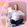 Tessco for you 2 Pcs 15 Inch Big Baby Shower Bottle for Baptism Game Large Jumbo Plastic Baby Shower Bottle Piggy Candy Bank for Girl Boy Kids Party Favor(Pink) view 4