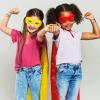 Junkin 40 Pieces Hero Tie Dye Party Favors Slap Bracelets for Kids Boys Girls Snap Bracelets Party Supplies Wristband Birthday Supplies Decorations, 10 Styles (Hero) view 4