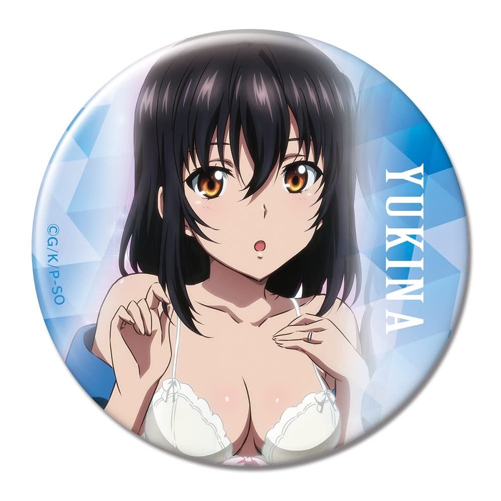 Strike The Blood Final KBAN-S012-m04 Yukina Himeiragi Tin Badge D