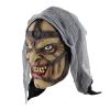 OhMill Evil Old Witch Mask Face Headgear Halloween Costume with Hair Mask Scary Party Cosplay Decoration Props Accessory view 2