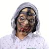 OhMill Evil Old Witch Mask Face Headgear Halloween Costume with Hair Mask Scary Party Cosplay Decoration Props Accessory view 3