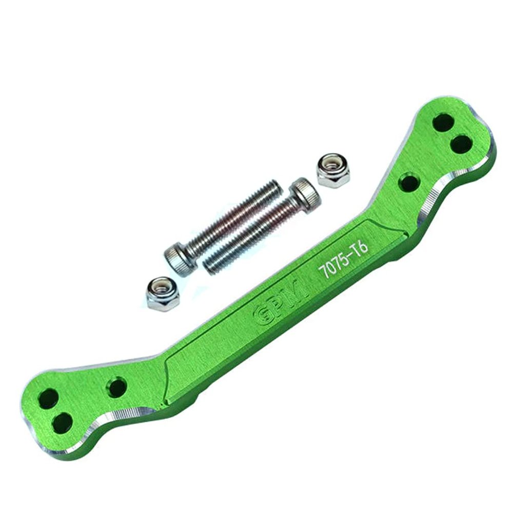 GPM Aluminum 7075-T6 Steering Plate for TRAXXAS1/8 4Wd Sledge Monster Truck-95076-4 (Green)