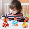 ALASOU 4 PCS Animal Car Toys for 1 Year Old Boy Girl|Baby Toys 1 Year Old Boy Gifts for Toddlers 1-3|Vehicle Toy Set for Toddler Toys 1-2|1st Birthday Gift for Infant 12 18 Months view 3