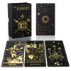 ACELION Original Tarot Card Set with Guide, 78 Pieces of Tarot Cards with Gold foil on The Surface Fortune-Telling Game, Tarot for Beginners view 1
