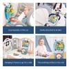 Caterbee Baby car seat Toys with Steering Wheel Center for Long Journeys (Car) view 4