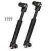 ARRCat RC Crawler Drive Shaft 94-125MM Upgrades for 1/10 SCX10 2 Red cat D90 Gen7/Pro Rc 4WD GEN8 SCX10-II,Steel #45 Universal Driveshaft,Metal Axles Part Hop-Ups,Black (116-170MM,2PCS) view 1