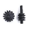 1/24th RC Hardened Steel Differential Gears Set Front&Rear Axle Upgrades Parts for 1: 24 Axial SCX24 AXI90081 Deadbolt CRC C10 Gladiator (14T) view 3