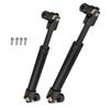 ARRCat RC Crawler Drive Shaft 94-125MM Upgrades for 1/10 SCX10 2 Red cat D90 Gen7/Pro Rc 4WD GEN8 SCX10-II,Steel #45 Universal Driveshaft,Metal Axles Part Hop-Ups,Black (94-125MM & 116-170MM) view 1