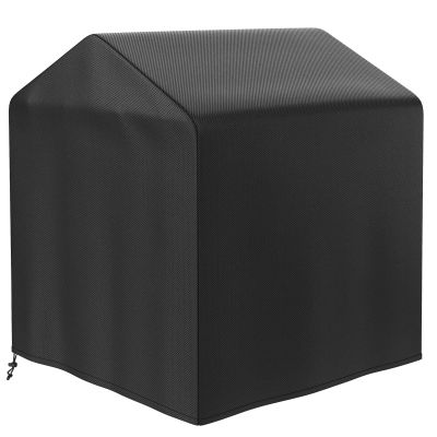 tonhui Outdoor Playhouse Cover, 57" L x 57" W x 63" H, Backyard Wooden Playhouse Waterproof Cover for Garden Cottage, Rain and Sun Resistant