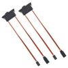 XINGYHENG 2 Pack JR Style On Off Switches RC Airplane Switches Receiver Heavy Duty RC Switch view 2