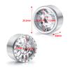 SWX 1.0 Beadlock Wheels 4Pcs Aluminum Alloy Wheels Hub for 1/24 RC Crawler Car Axial SCX24 Upgrades AXI00001 AXI00002 AXI90081 AXI00004 AXI00005 AXI00006 view 4