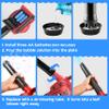 Bubble Leaf Blower for Toddlers - Upgrade Kids Bubble Machine with Gardening Tool Set Toy Leaf Blower, 2 in 1 with Extra Bubble Blower Kit Outdoor Summer Hoilday Party Toys for Boys Girls Age 3 4 5+ view 4