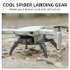 Spider Landing Gear Extension Leg Foldable Brackets Landing Gear Leg for DJI Mini 2/SE Mavic Mini, Lightweight Drone Accessories Holder Height Extender Protector (Gray + orange) view 3