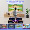 YRPRSODF Dance Mat for Kids and Adults, Musical Electronic Dance Step Pad with 100+ Games, 200+Songs, HD Camera, 2 Motion Sensor Controllers, MTV & Cartoon Modes, Dance Mat Toy for Girls& Boys view 4