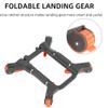 Spider Landing Gear Extension Leg Foldable Brackets Landing Gear Leg for DJI Mini 2/SE Mavic Mini, Lightweight Drone Accessories Holder Height Extender Protector (Gray) view 4