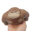 TikTok Monkey - Funny Brown Gorilla Stress Relief Toy, Squeeze and Decompress, Easter Gift for Kids and Adults view 2