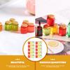 30pcs Miniature Miniature Honey Jar Jars Resin Food Charms Accessories 1/12 view 2