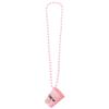 I Do Crew' Pink Shot Glass Necklaces (20"x 2") - Pack of 6 - Stylish Party Accessory, Perfect for Bachelorette Party Celebrations, Wedding Events, & Bridal Showers view 1