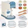 Play Kitchen Accessories Kids Wooden Coffee Maker Toy Espresso Machine Toddler Toy Kitchen Sets for Girls and Boys (Coffee Maker) (White) view 2