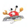 Elka Cac - Move Legs, Color: red Body/Light Gray Legs/Yellow Paws/Eye and Accessories White and Water Green (Invert) view 3