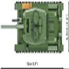286 Pcs Hc WWII /2716/ T-34-85 view 3