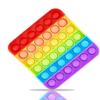Push Pop it Bubble Fidget Toy, Stress Relief and Anti-Anxiety Tools Sensory Toy for Autism to Relieve Stress for Kids and Adults,Multicolor view 1