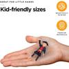 Liberty Imports 8 Piece Pirate Action Figures Playset in Assorted Poses and Weapons, Fun Pirate Men Party Favor for Kids (3.5 inch) view 2