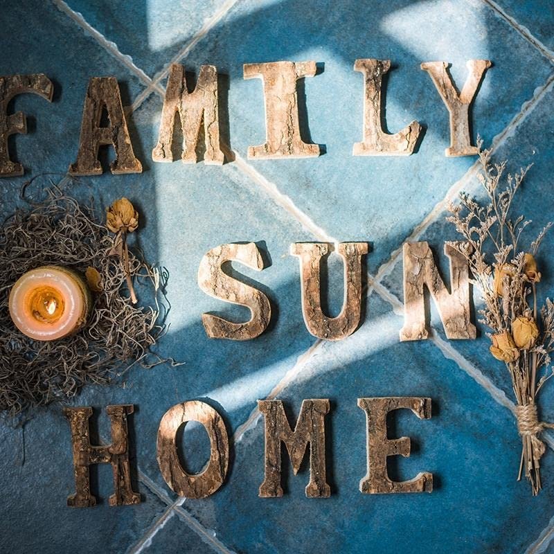 Rustic Reach Wooden Alphabet Letter [J]