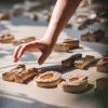 Rustic Reach Wooden Alphabet Letter [J] view 2