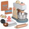 Play Kitchen Accessories Wooden Mixer Set Pretend Play Food Sets for Kids Role Play Toys for Girls and Boys (Mixer Set) view 1