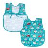 BapronBaby Ice Cream Truck Bapron - No Neck Tie Safer Bib for Baby & Toddler - Soft Waterproof Stain Resistant - Machine Washable - Sz Preschool 3-5yrs view 1