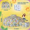 Skywin Dino Dome Dig Air Tent for Kids with Door (77 x 50) Builds in 30 Seconds, Toddler Tents Indoor for Imaginative Play, Kids Forts Indoor Playhouse, Christmas or Birthday Gift (Fan Not Incl) view 3