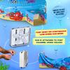 Skywin Deep Sea Fun Air Tent for Kids with Door (77 x 50) Builds in 30 Seconds, Toddler Tents Indoor for Imaginative Play, Kids Forts Indoor Playhouse, Christmas or Birthday Gift (Fan Not Incl) view 4
